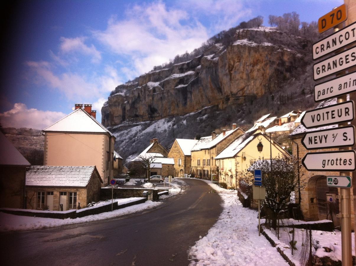 Les Trois Cloches Bed and Breakfast Baume-les-Messieurs Esterno foto